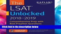 [P.D.F] LSAT Unlocked 2018-2019: Proven Strategies For Every Question Type   Online (Kaplan Test
