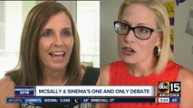 Kyrsten Sinema, Martha McSally to debate in Phoenix on Monday night