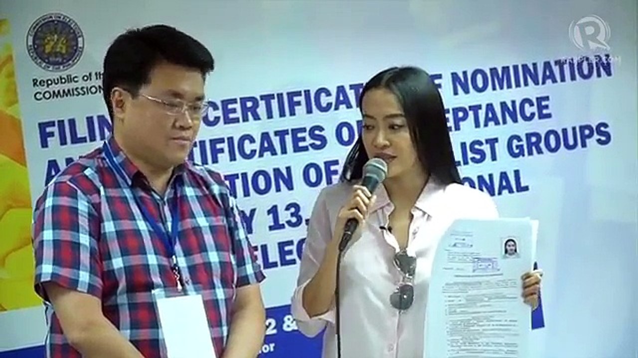 Mocha Uson running for party-list representative