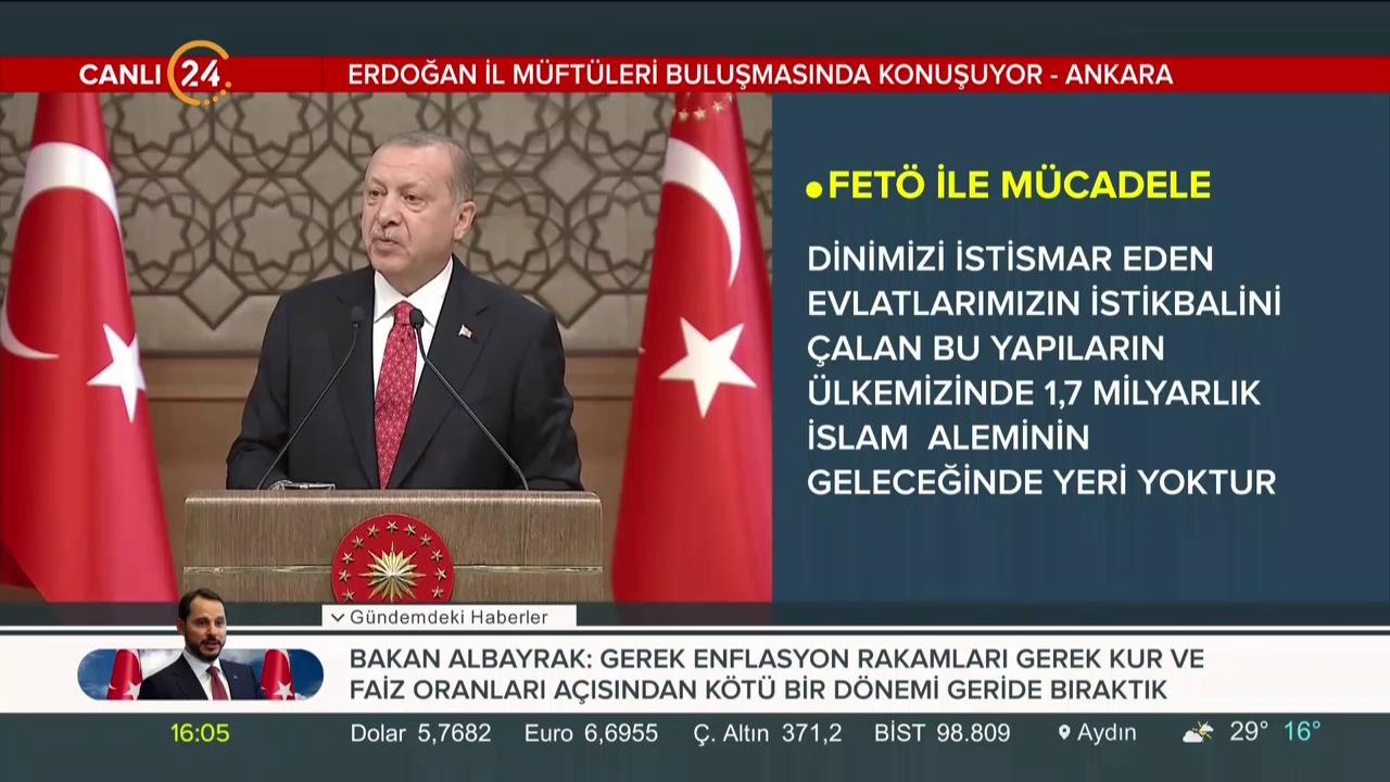 Cumhurbaşkanı Erdoğan: Bu dönemde din görevlilerinin önemi artmıştır