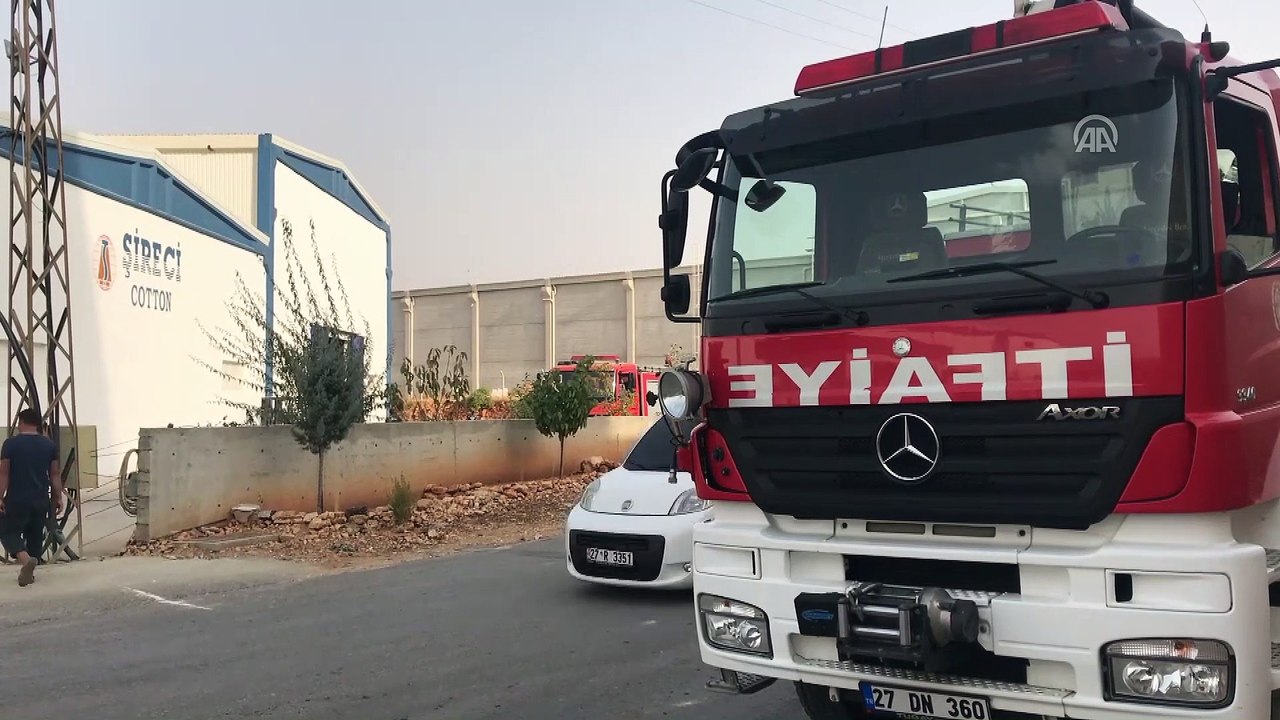Tekstil fabrikasında yangın - GAZİANTEP