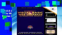 F.R.E.E [D.O.W.N.L.O.A.D] Visual Basic Web Database Interactive Course (Zone) [P.D.F]