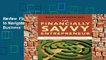 Review  Financially Savvy Entrepreneur: How to Navigate the Money Maze of Runing A Business