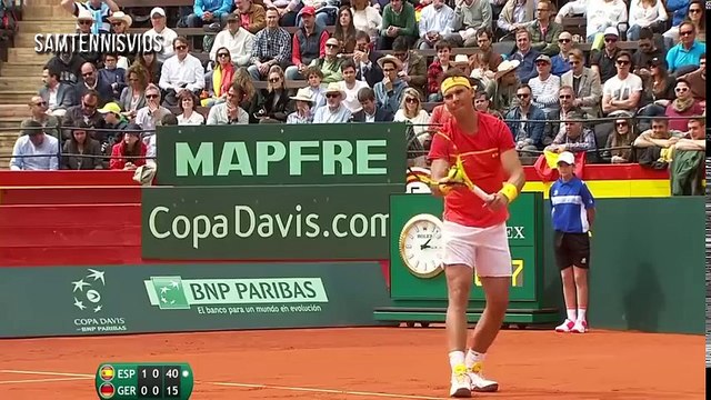 Rafael Nadal (ESP) Vs Philipp Kohlschreiber (GER) - Davis Cup 2018 QF (Highlights HD)