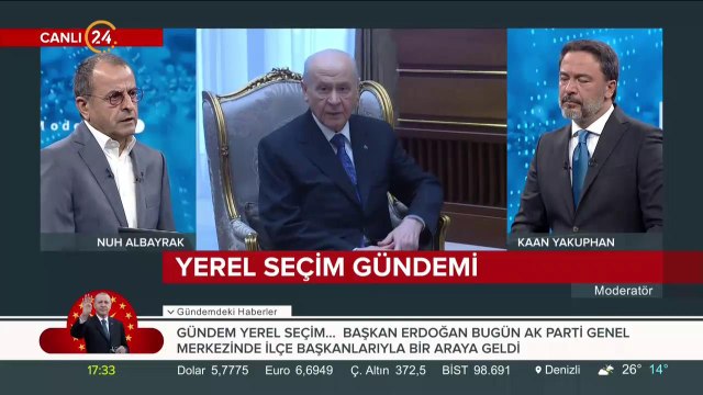 Yerel seçim gündemi