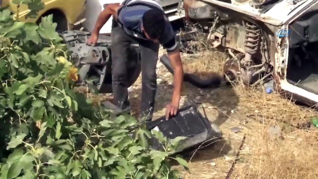 Gündüz gözüyle yediemin otoparkında hırsızlık