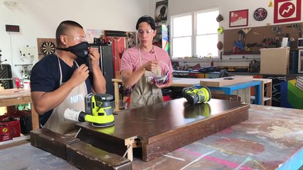 "Grandma would be proud" of this 25-year-old table upcycle!