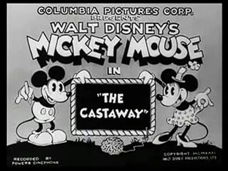 Mickey Mouse The Castaway 1931