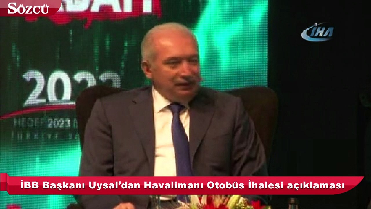İBB Başkanı Uysal’dan Havalimanı Otobüs İhalesi açıklaması