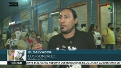 Salvadoreños presencian vía satélite canonización de Monseñor Romero