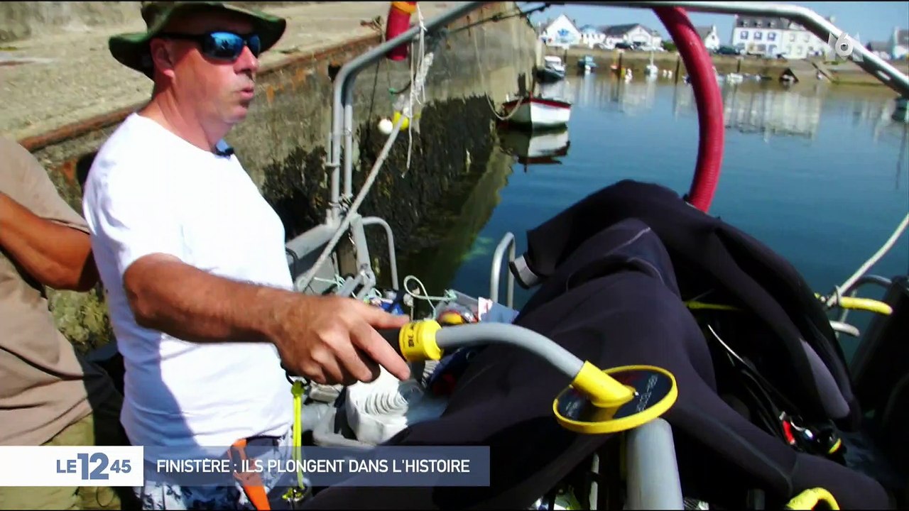 Finistère : ils plongent à la recherche d'un trésor