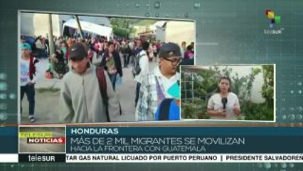 Se suman más hondureños a los 2.000 que ya migran a EE.UU.