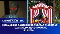 Programa Silvio Santos (14/10/2018) - 2 Remakes de Câmeras Escondidas clássicas | SBT