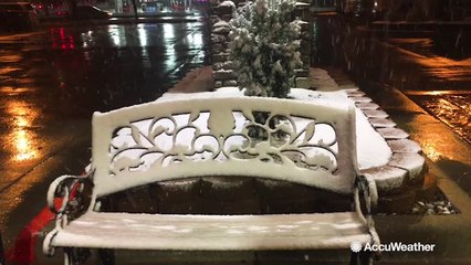 Winter has arrived in the southern plains