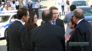 ՀՀ և Ֆրանսիայի նախագահները ժամանեցին «Ազնավուր» կենտրոն