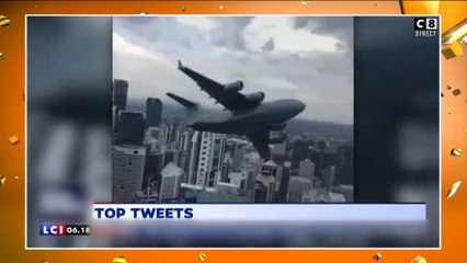 Australie : un avion frôle dangereusement des buildings et sème la panique !