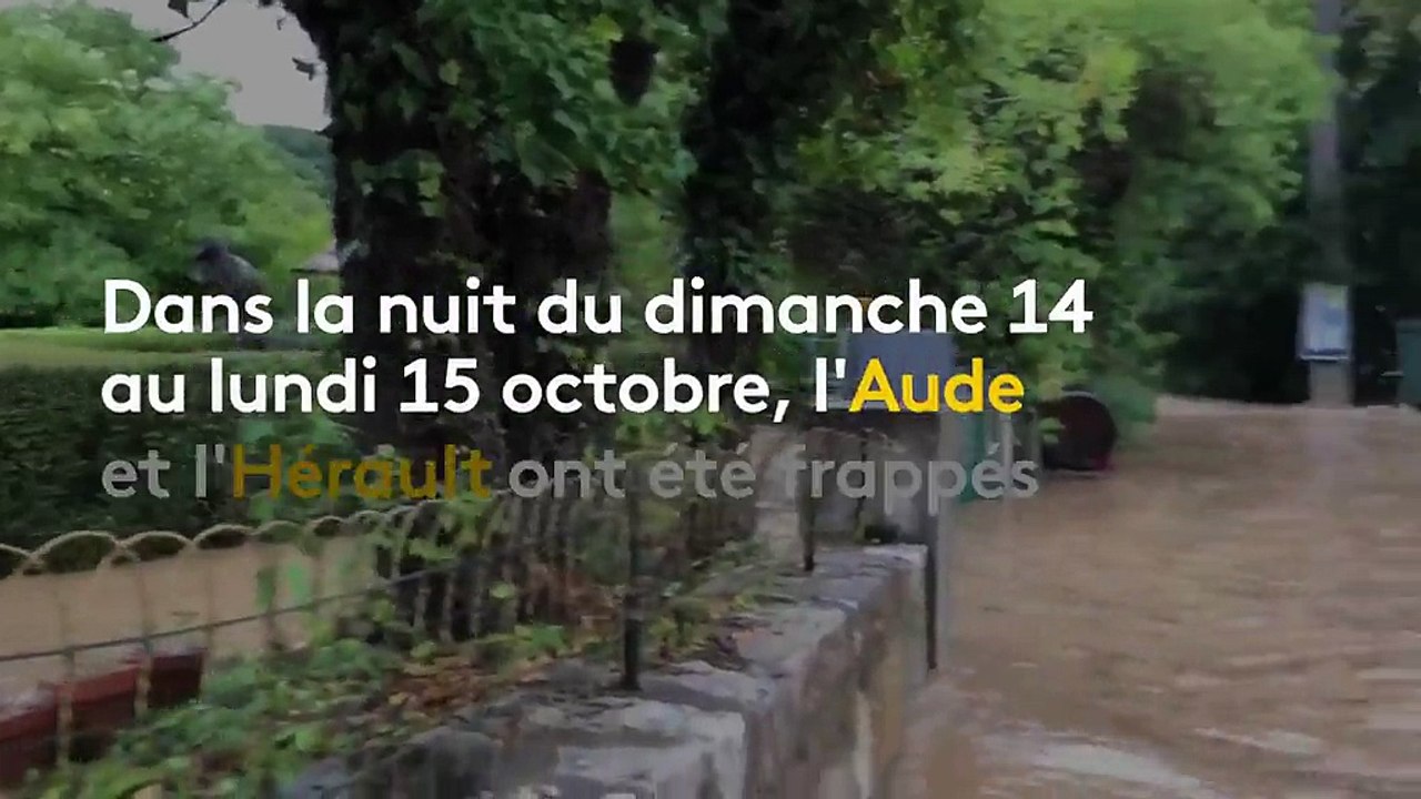 "Il s'est mis à pleuvoir très, très fort" : un habitant raconte le déluge dans l'Hérault