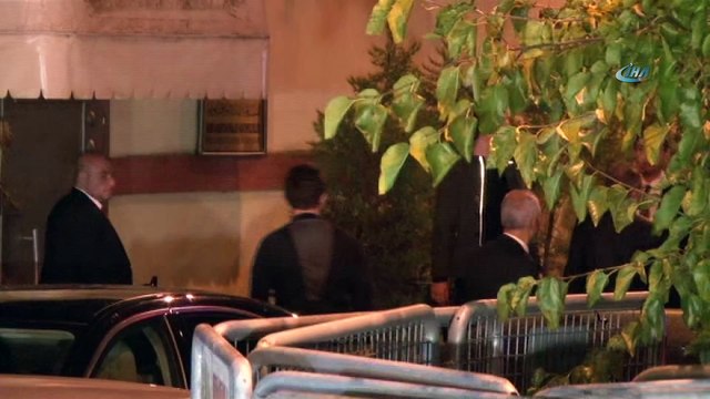 Türk heyeti Suudi Arabistan Konsolosluğu'nda