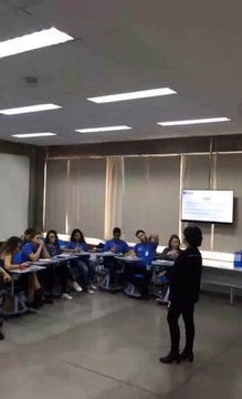 Nós estivemos na Faesa junto com os alunos de Comunicação Social e professores