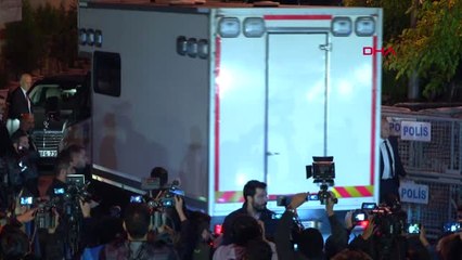 Suudi Konsolosluğuna Olay Yeri Ekibinin Gelişi