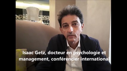 Isaac Getz, docteur en psychologie et management, conférencier international
