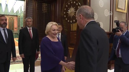 Cumhurbaşkanı Erdoğan, Romanya Başbakanı Dancıla'yı Kabul Etti