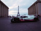 La Porsche 919 Hybrid dans les rues de Paris