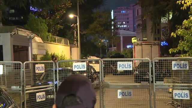 Suudi Gazeteci Kaşıkçı'nın Kaybolması - Olay Yeri İnceleme Şubesi Ekiplerinin Gelişi - İstanbul