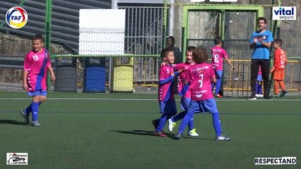 RESUM: Lliga Vital Seguro, Benjamí Tardor 1C. 3G Guix i Placa FC Encamp B - Santos Futbol Club Lusitanos B (4-0)