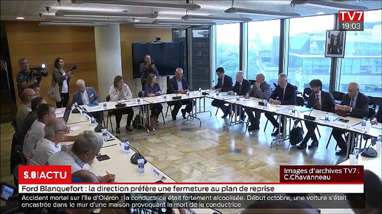 FORD PRIVILÉGIE LA FERMETURE DE L’USINE DE BLANQUEFORT !
