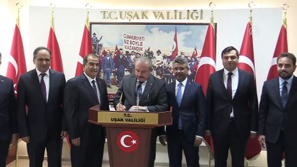 TBMM Başkanvekili Şentop: 'Dünya siyasetin yeniden kurgulandığı bir dönemden geçiyor' - UŞAK