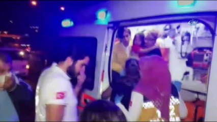 Nazilli'de lastik satış mağazası alevlere teslim oldu