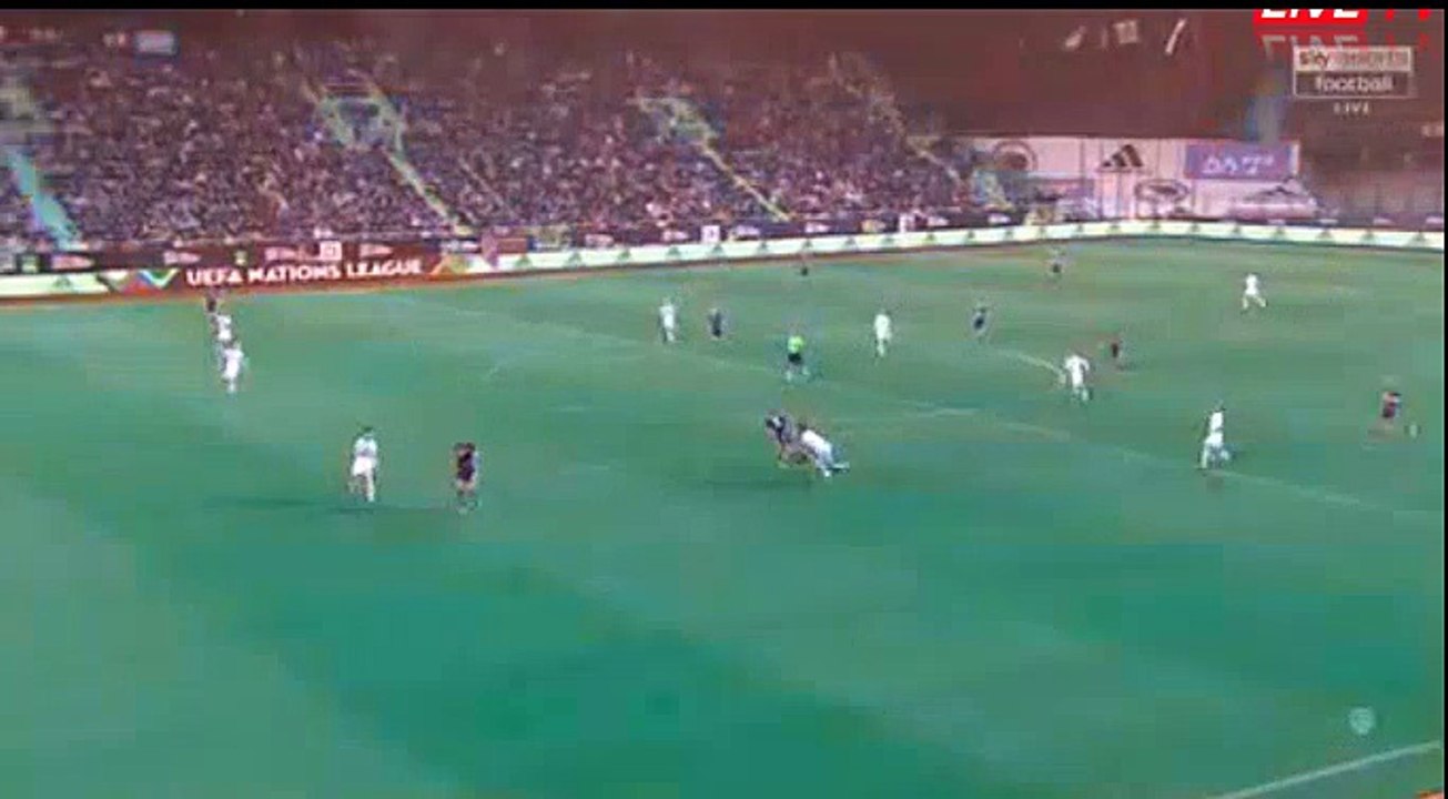 Bosnia & Herzegovina   1  -  0 Northern Ireland - Video   15/10/2018  Dzeko E. (Visca E.), Bosnia & Herzegovina Super Amazing Goal 27' HD Full Screen EUROPE: UEFA Nations League - League B - Round 4 .