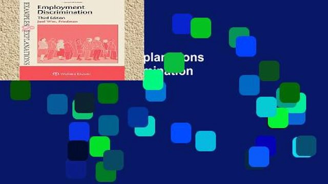 Popular Examples Explanations for Employment Discrimination