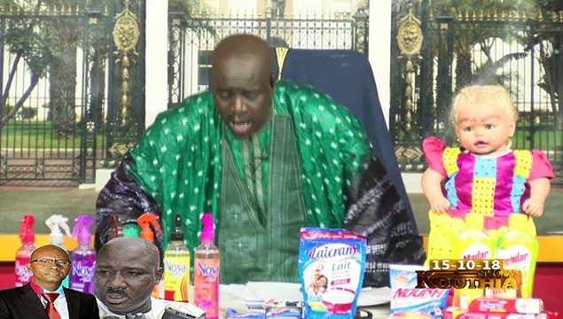 RUBRIQUE FARBA NGOM & MOUSSA SY dans KOUTHIA SHOW du 15 Octobre 2018