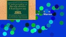 Library  University of Berkshire Hathaway: 30 Years of Lessons Learned from Warren Buffett