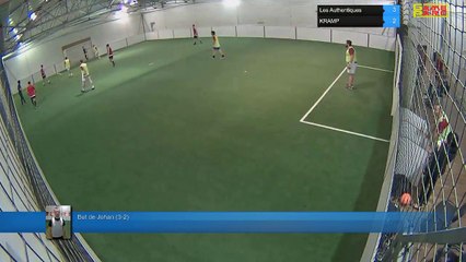 But de Johan (3-2) - Les Authentiques Vs KRAMP - 15/10/18 19:00 - LIGUE 3 - Poitiers Game Parc
