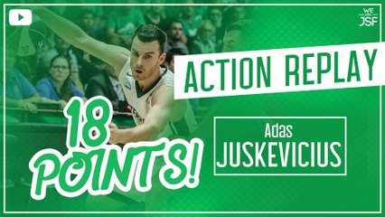 18 points pour le sniper lithuanien Adas Juskevicius !