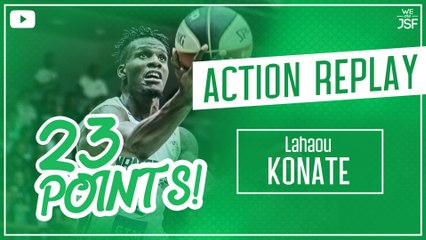 23 points et 28 d'éval pour le capitaine Lahaou Konaté !