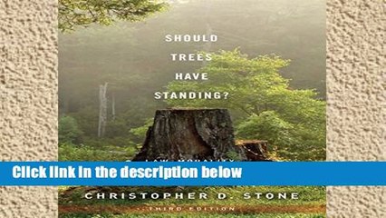 Best product  Should Trees Have Standing?: Law, Morality, and the Environment