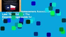 Popular Texas Homeowners Association Law: Third Edition: The Essential Legal Guide for Texas