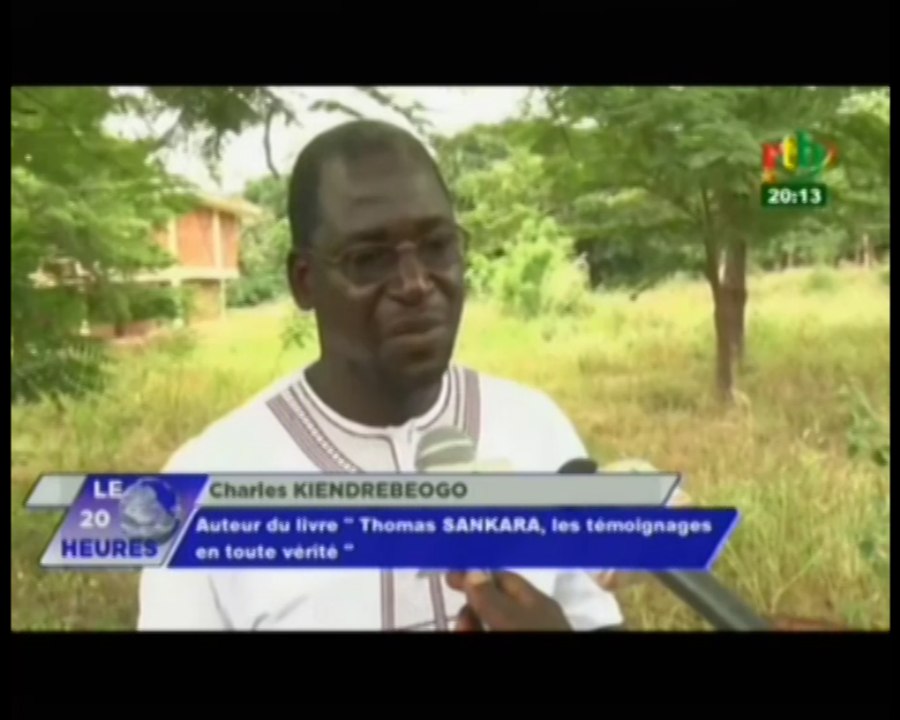 RTB/Dédicace de l’ouvrage Thomas sankara