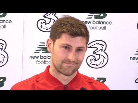 Ben Davies Pre-Match Press Conference - Ireland v Wales - UEFA Nations League