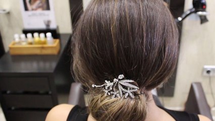 Cómo hacer un recogido messy