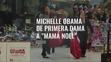 Michelle Obama, de primera dama a Mama Noel