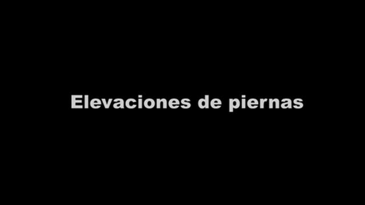 Elevaciones de piernas