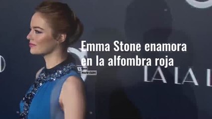 emma stone enamora en la alfombra roja