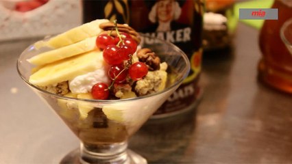 Cómo hacer un \"crumble\" de manzana