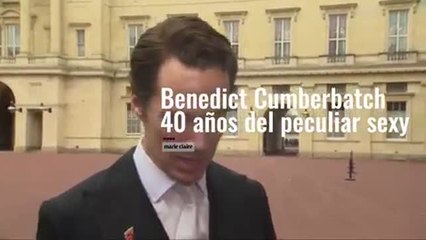 Benedict Cumberbatch 40 años del peculiar sexy