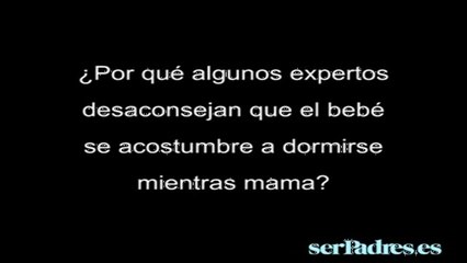 El sueño del bebé: mi hijo sólo se duerme al pecho